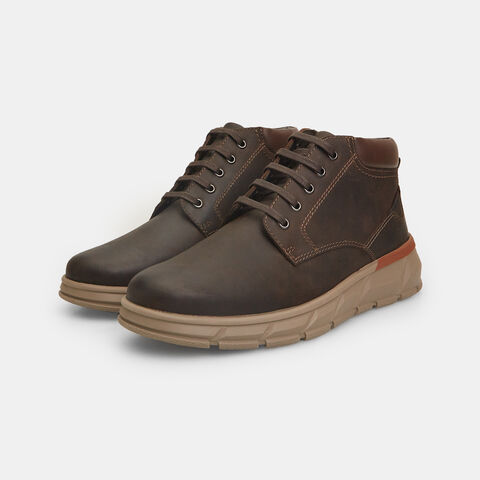 Botines de hombre Weinbrenner de piel , Marrón Botines de hombre Weinbrenner de piel , Marrón